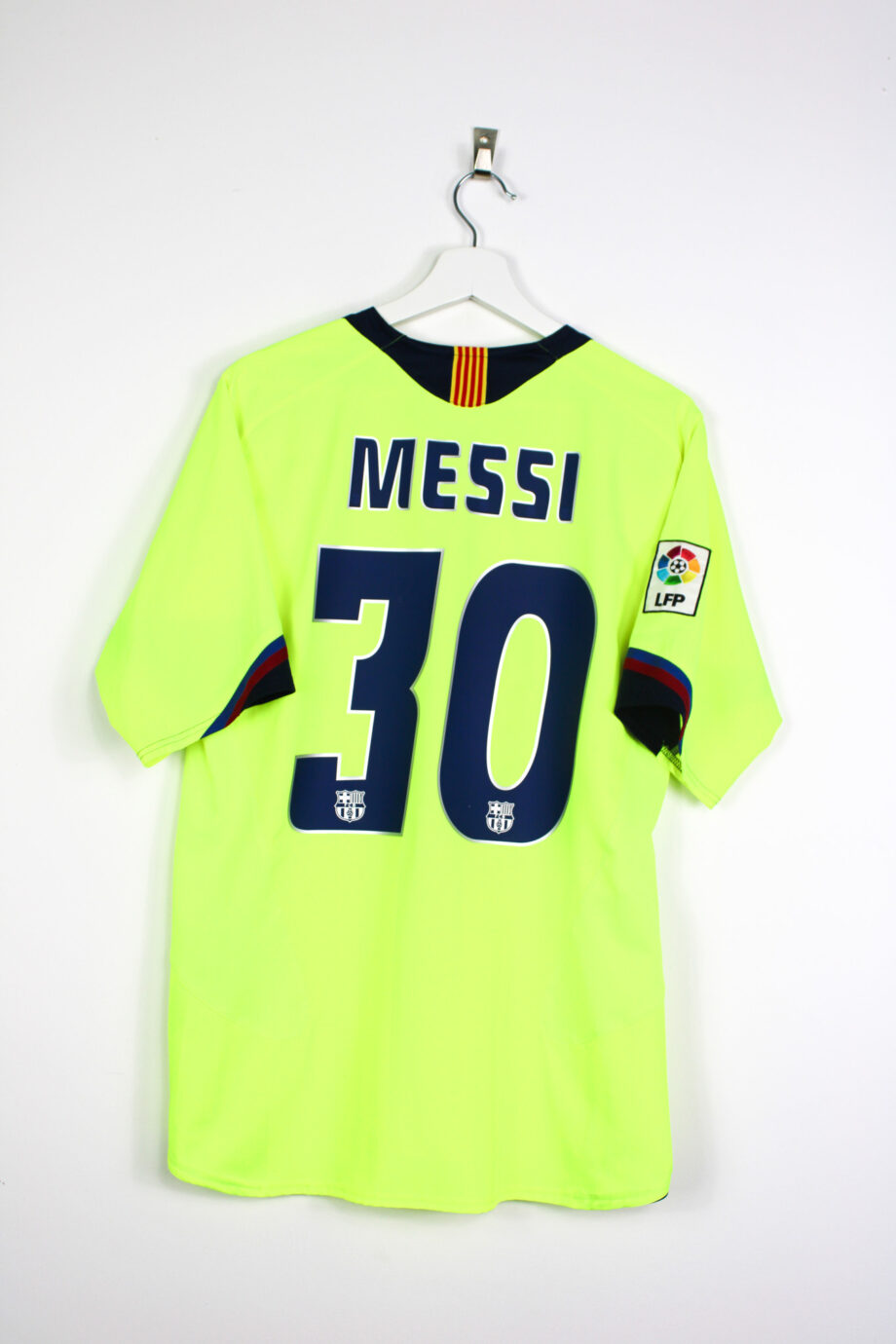 2005-06 FC Barcelona away jersey (#30 MESSI) - XL