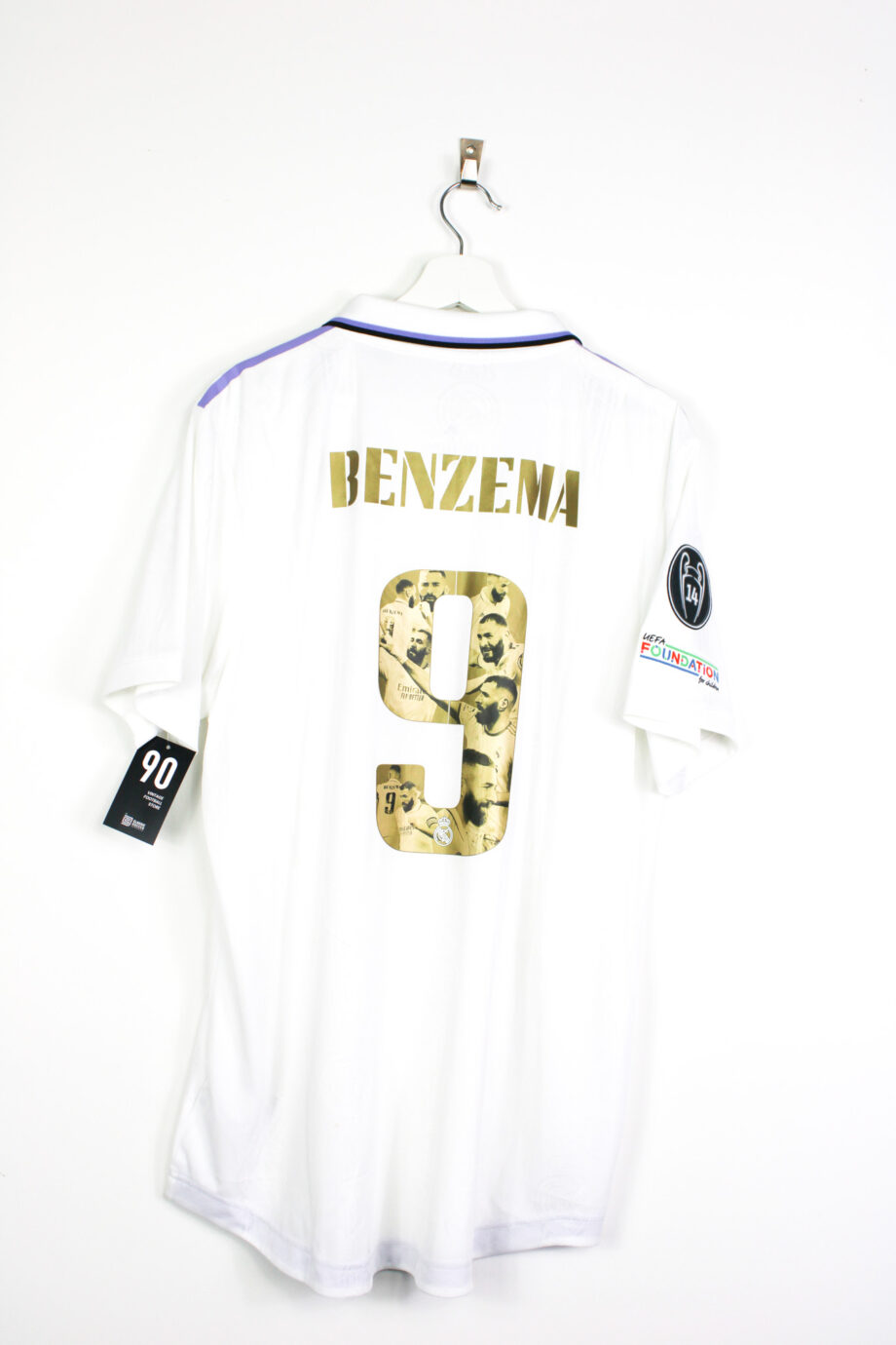 2022-23 Real Madrid *BNWT* BALLON d'OR home jersey (#9 BENZEMA) - XL