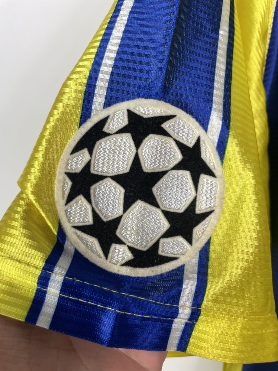 2001-02 Fenerbahçe *MATCH WORN* home jersey (#17 LAZETIĆ vs. FC Barcelona ) - XL