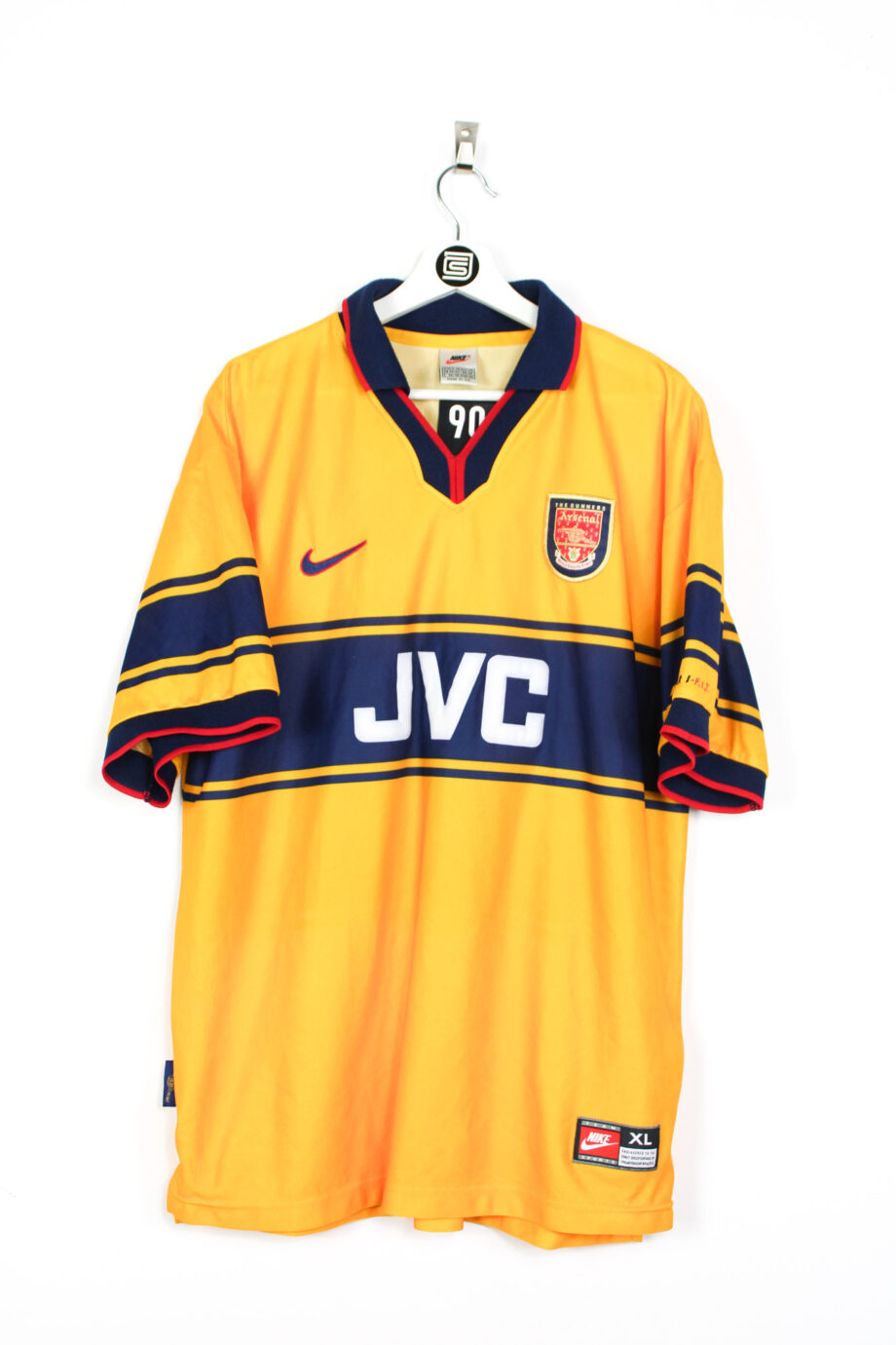 1997-99 Arsenal away jersey (#6 ADAMS) - XL