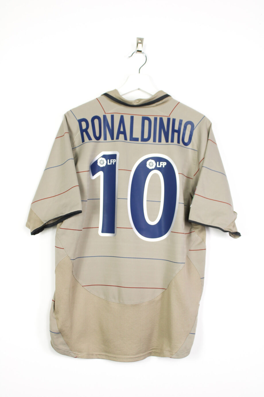 2003-05 FC Barcelona away jersey (#10 RONALDINHO) - M