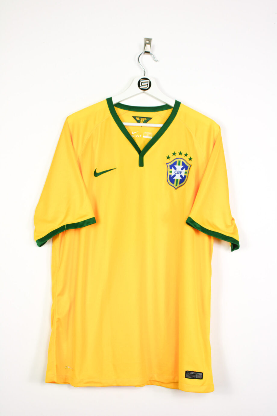 2014 Brazil home jersey (#10 NEYMAR JR) - L