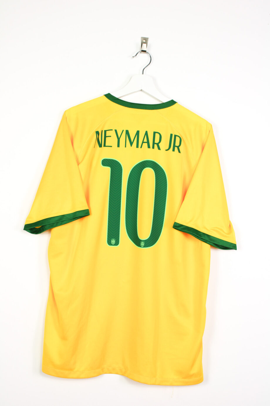 2014 Brazil home jersey (#10 NEYMAR JR) - L