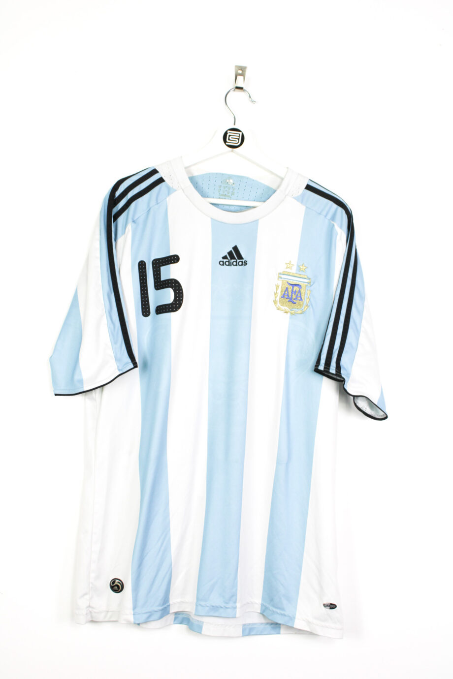 2008-09 Argentina home jersey (#15 MESSI) - XL