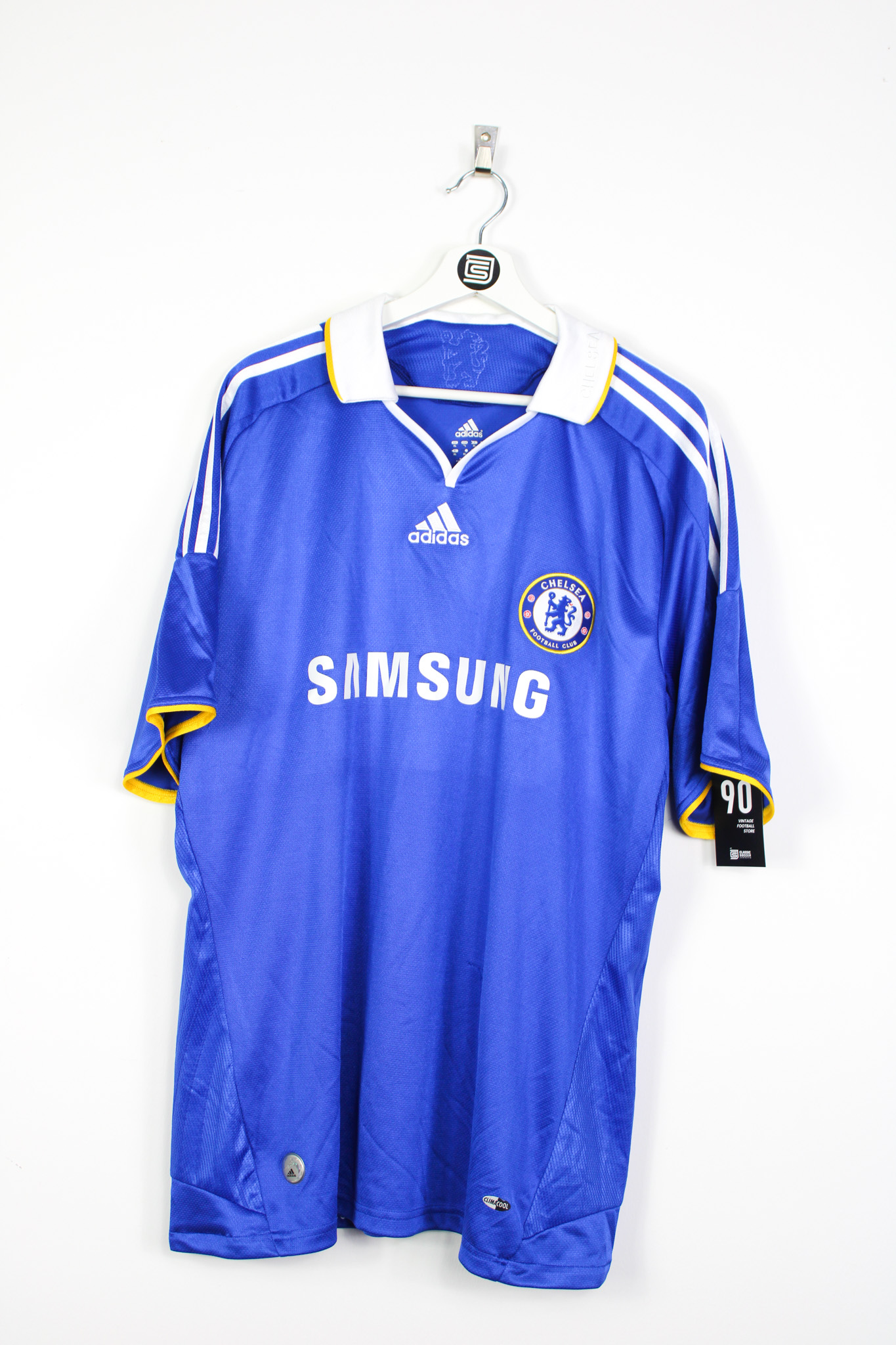 2008 09 Chelsea home jersey 11 DROGBA XL RB Classic Soccer Jerseys