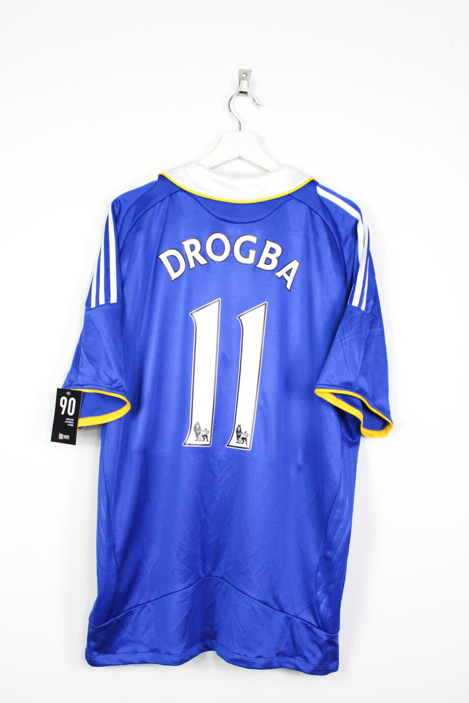 2008-09 Chelsea home jersey (#11 DROGBA) - XL