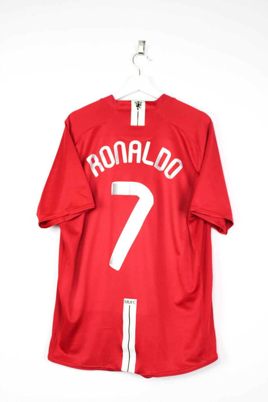 2007-08 Manchester United home jersey (#7 RONALDO) - XL