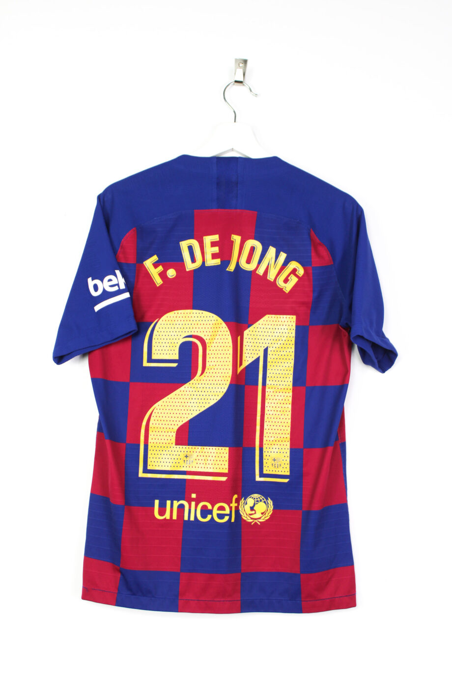 2019-20 FC Barcelona home jersey (#21 F. DE JONG) - M