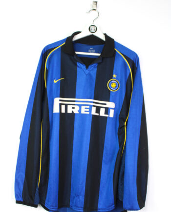 2001-02 Inter Milan *MATCH ISSUE* home jersey (#7) - XL