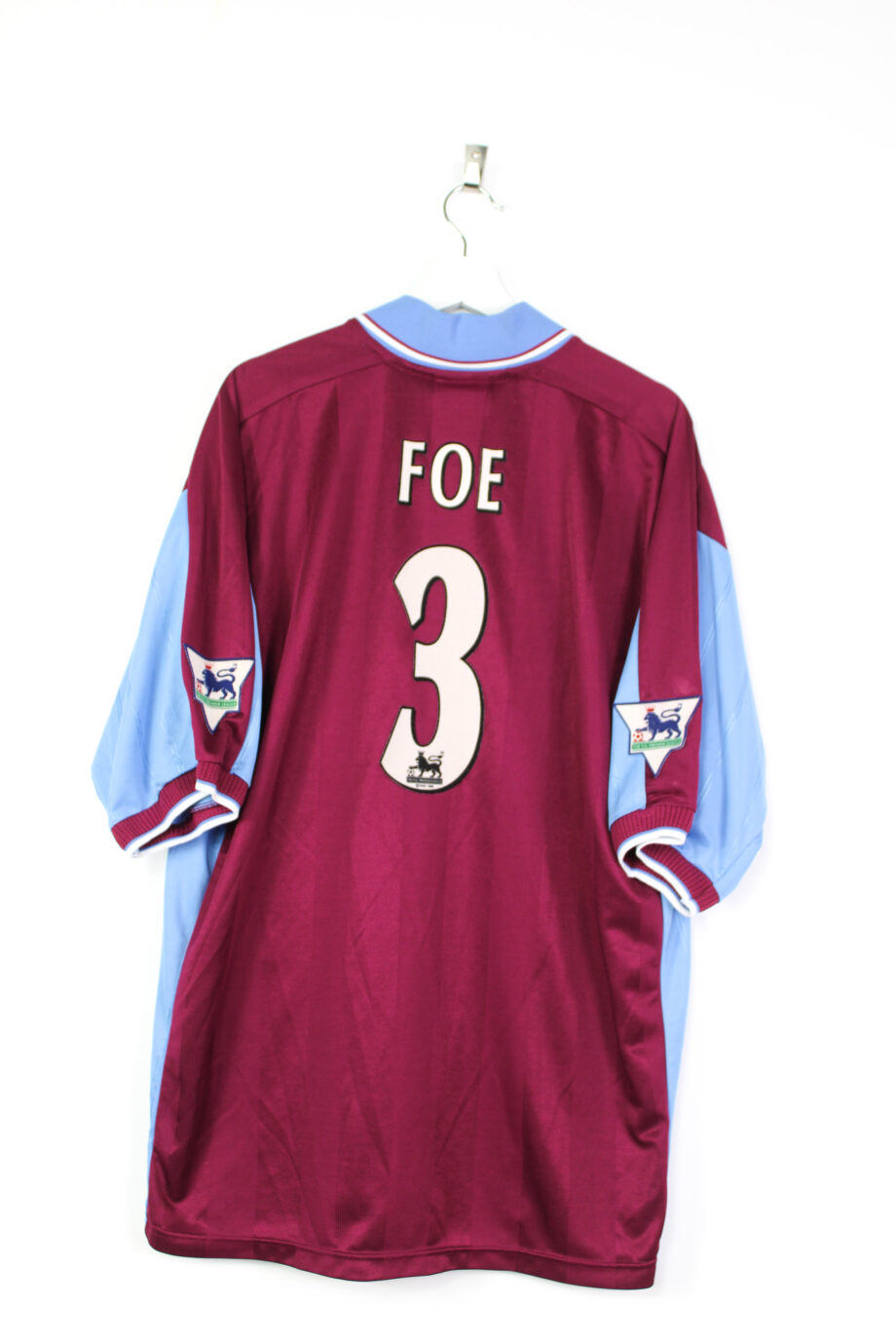 1998-99 West Ham home jersey (#3 FOE) - XXL
