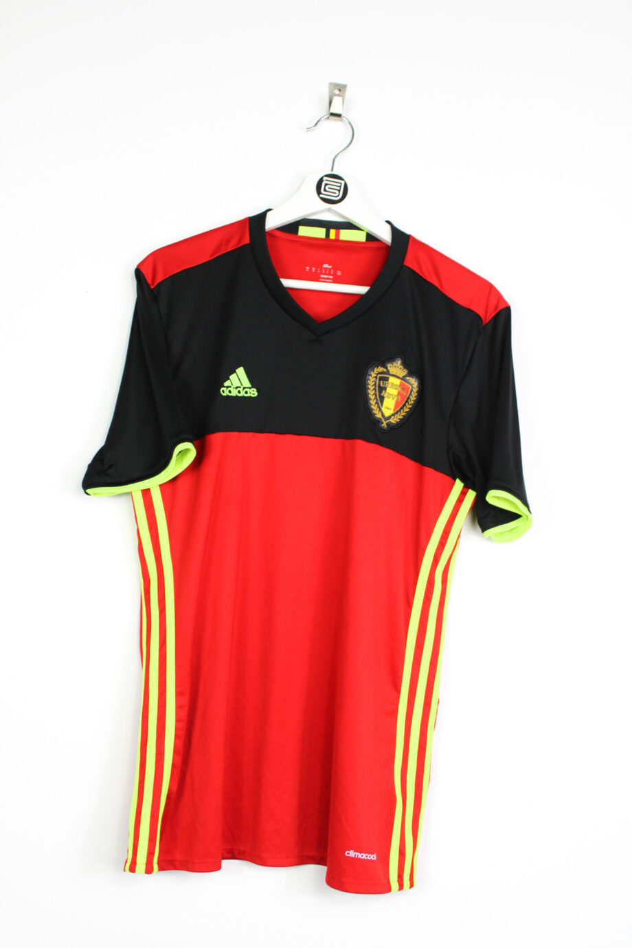2016 Belgium home jersey  (#10 E. HAZARD) - M