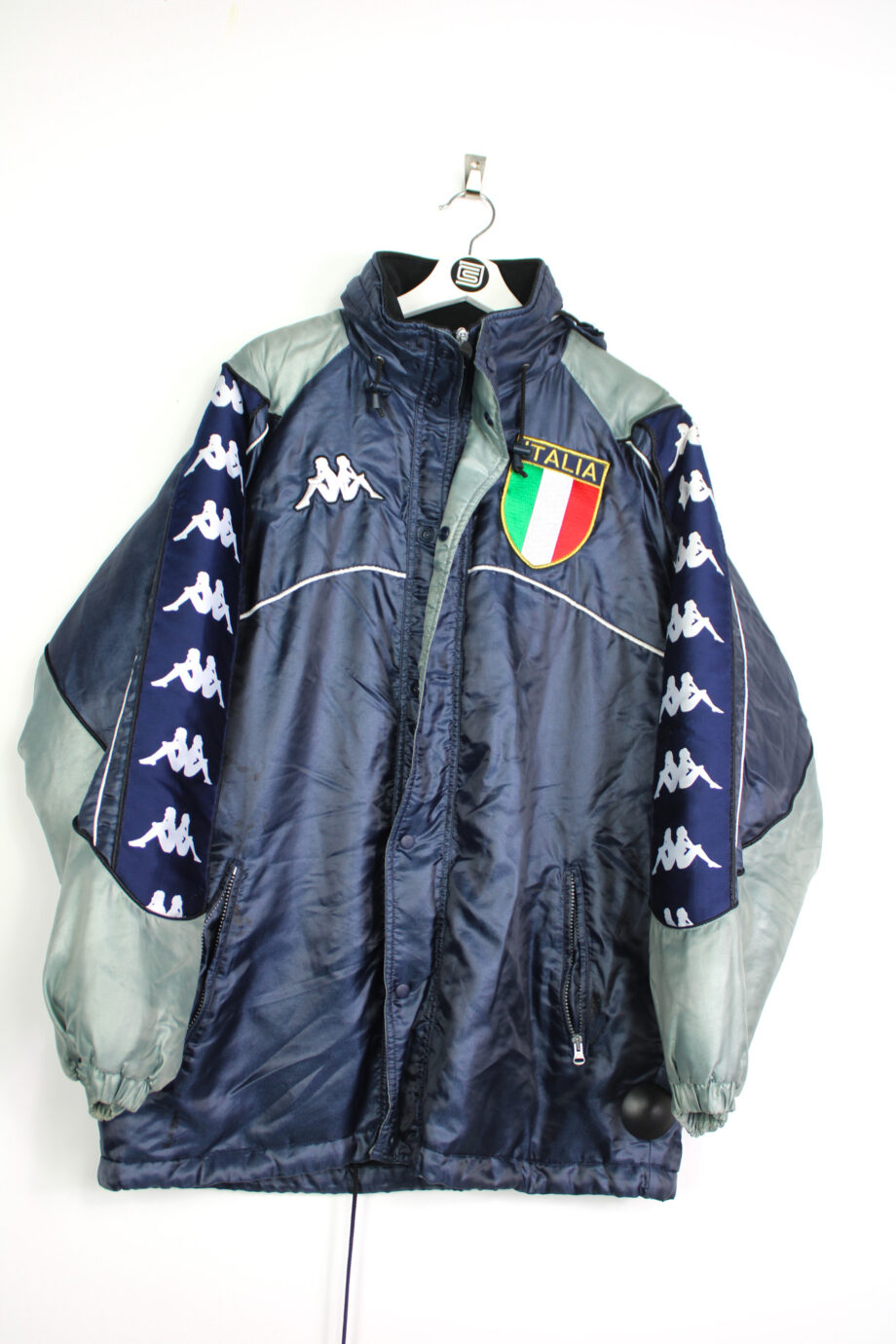 2000 Italy bench coat - L