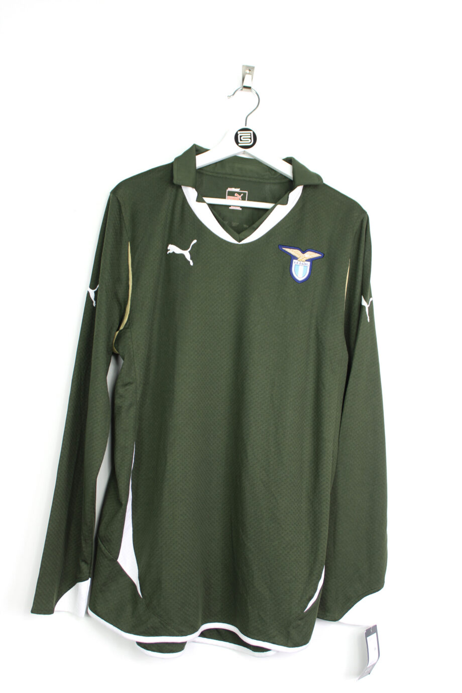 2010-11 Lazio *MATCH ISSUE* L/S away jersey (#8 HERNANES vs. Juventus) - L
