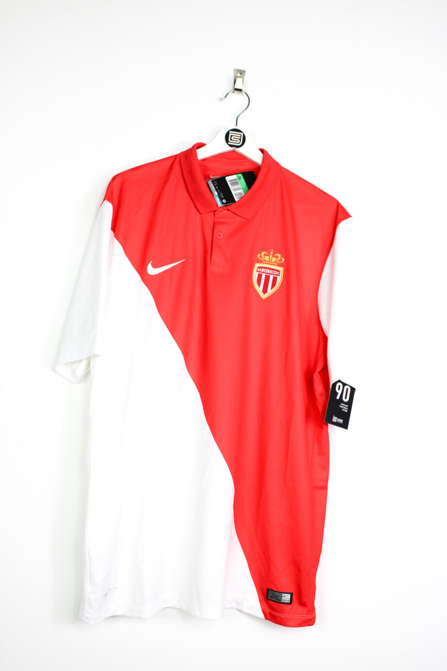 2014-15 AS Monaco *BNWT* home jersey (#15 BERNARDO SILVA) - XL