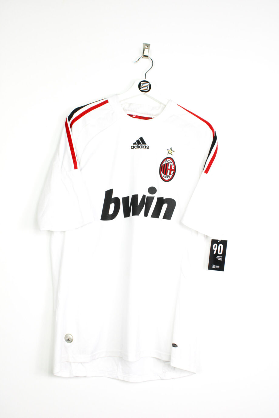2008-09 AC Milan away jersey (#32 BECKHAM) - L