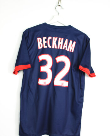 2013-14 Paris SG (PSG) home jersey (#32 BECKHAM) - M