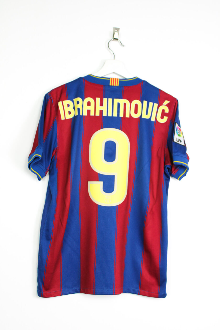 2009-10 FC Barcelona home jersey (#9 IBRAHIMOVIĆ) - S
