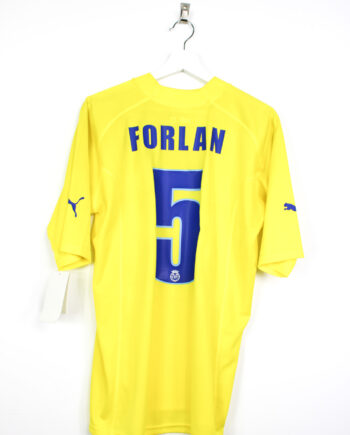 2005-06 Villarreal *BNWT* home jersey (#5 FORLAN) - L