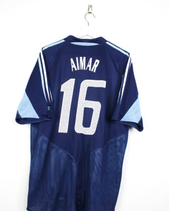 2004-05 Argentina away jersey (#16 AIMAR) - XL