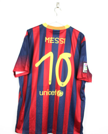 2013-14 FC Barcelona home jersey (#10 MESSI) - XXL