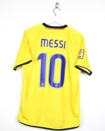 2008-09 FC Barcelona away jersey (#10 MESSI) - S