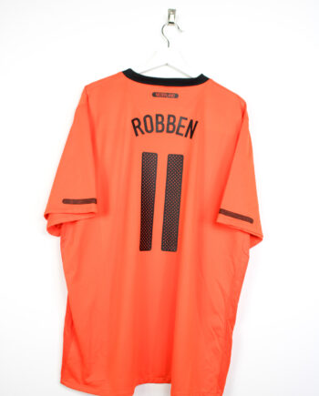 2010-11 Holland home jersey (#11 ROBBEN) - XXL