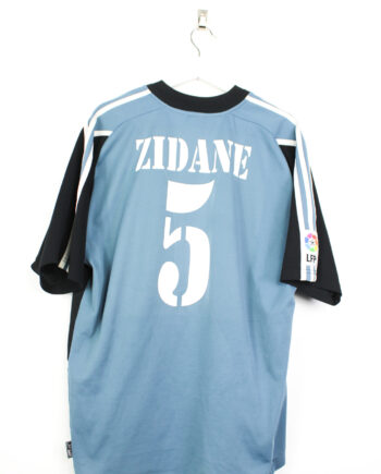 2001 Real Madrid third jersey (#5 ZIDANE) - XL