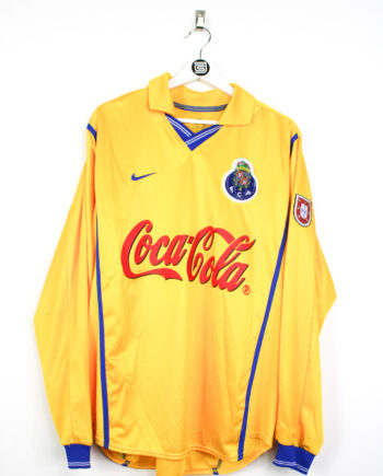2000-01 FC Porto *MATCH ISSUE* L/S away jersey (#8) - L