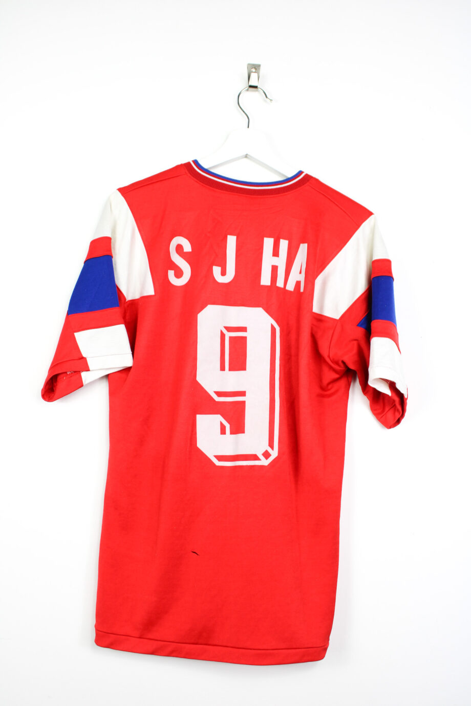 1992-93 South Korea *MATCH ISSUE* home jersey(#9 HA Suk-Ju) - M