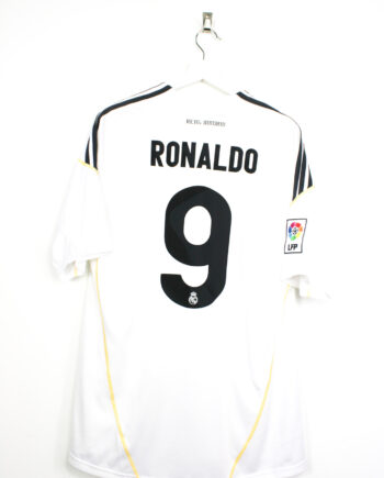2009-10 Real Madrid home jersey (#9 RONALDO) - L