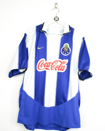 2003-04 FC Porto *MATCH ISSUE* home jersey (#16) - L