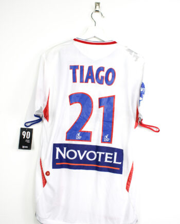 2006-07 Olympique Lyonnais *MATCH ISSUE* home jersey (#21 TIAGO) - L