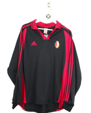 2000-01 Standard Liege L/S *MATCH ISSUE* away jersey (#11) - XL