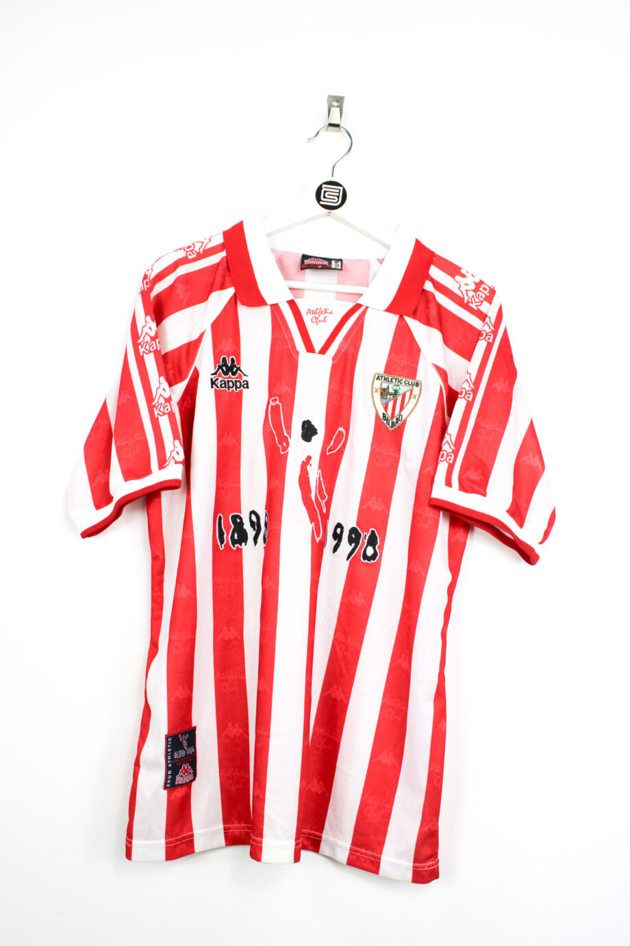 1997-98 Athletic Bilbao *CENTENARY* home jersey - S/M