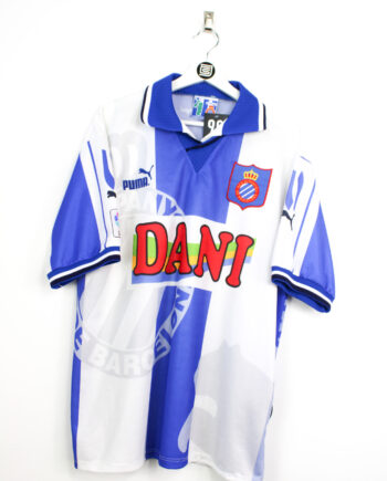 1997-98 Espanyol Barcelona home jersey - L