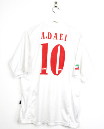 2001-02 Iran home jersey (#10 A. Daei) - L