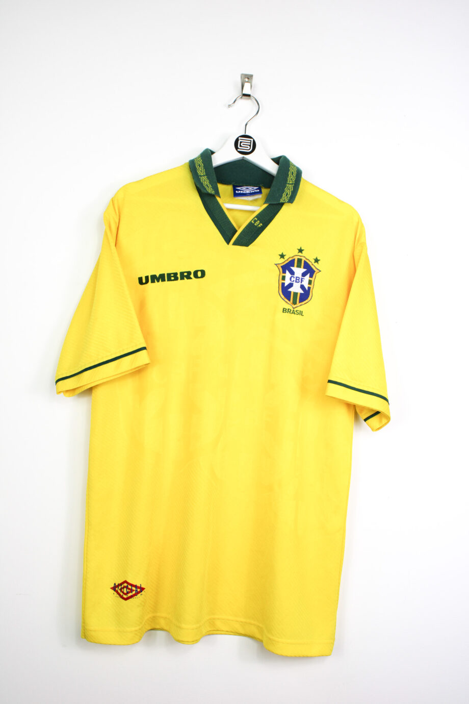 1993-94 Brazil home jersey - XL
