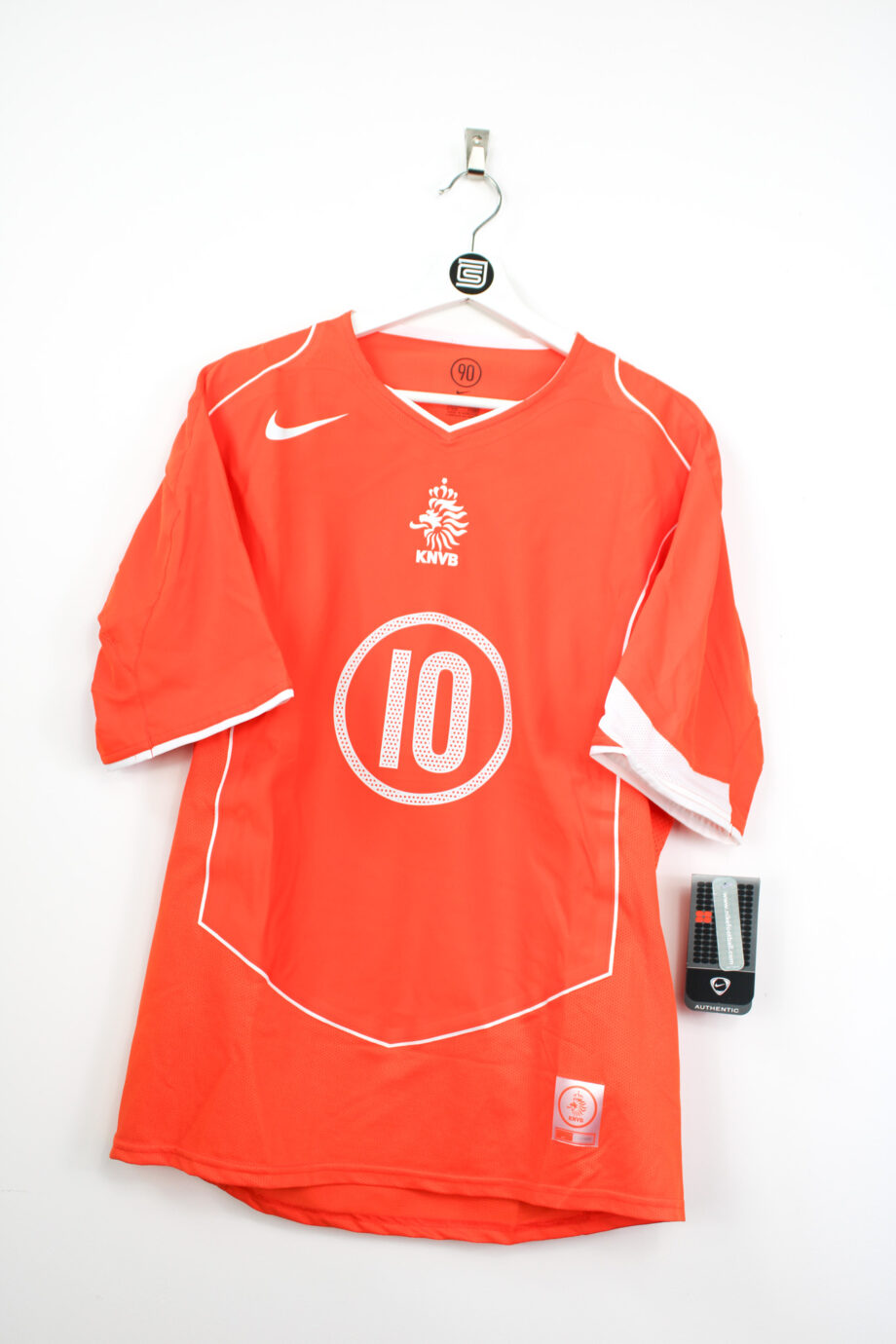 2004-06 Holland *LIMITED EDITION* home jersey (#10 V. NISTELROOY) - L