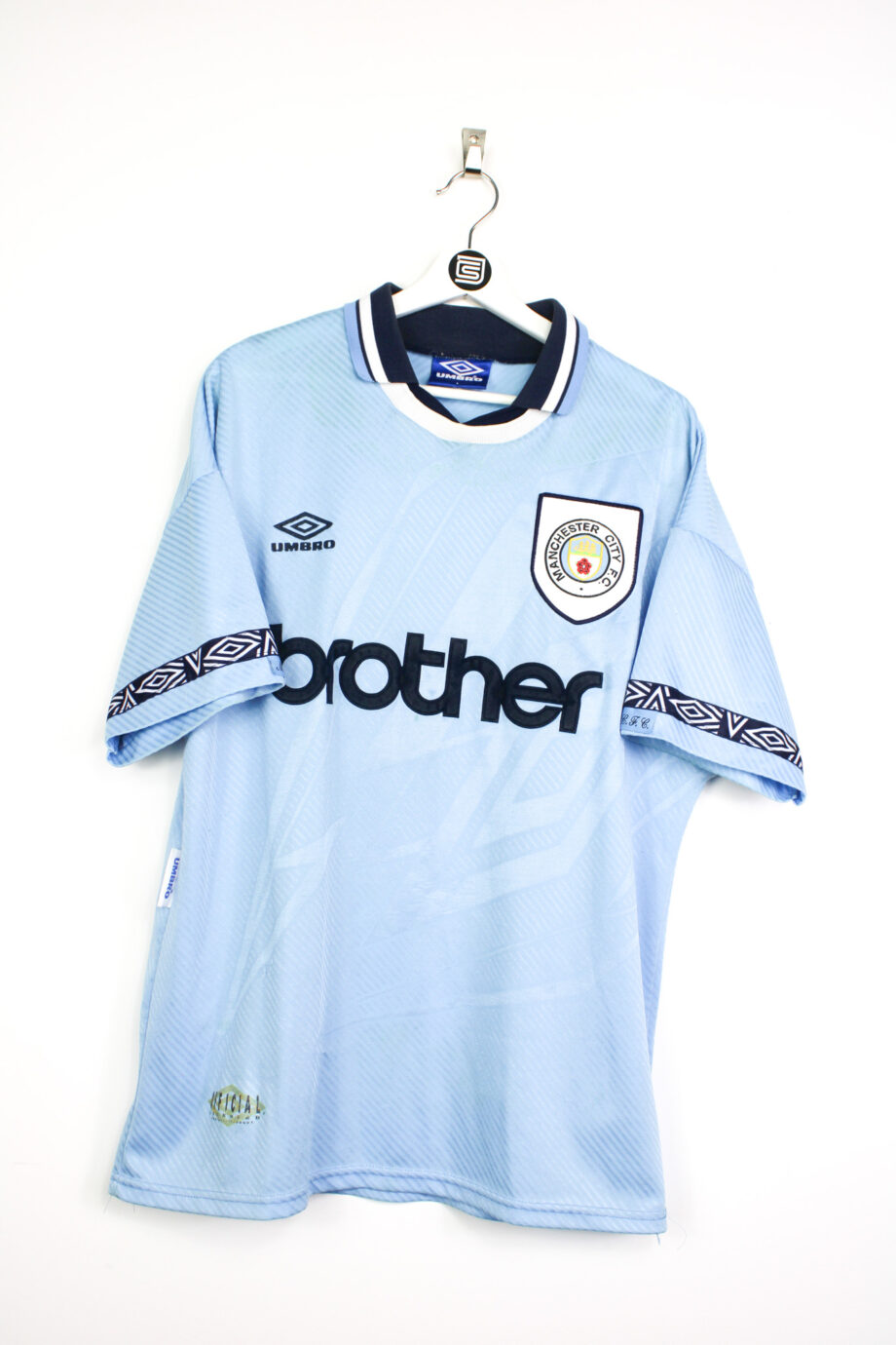 1993-95 Manchester City home jersey - L