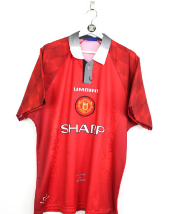 1996-98 Manchester United home shirt - L