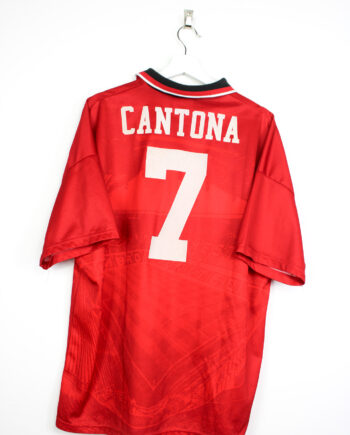 1994-96 Manchester United home jersey (#7 CANTONA) - XL