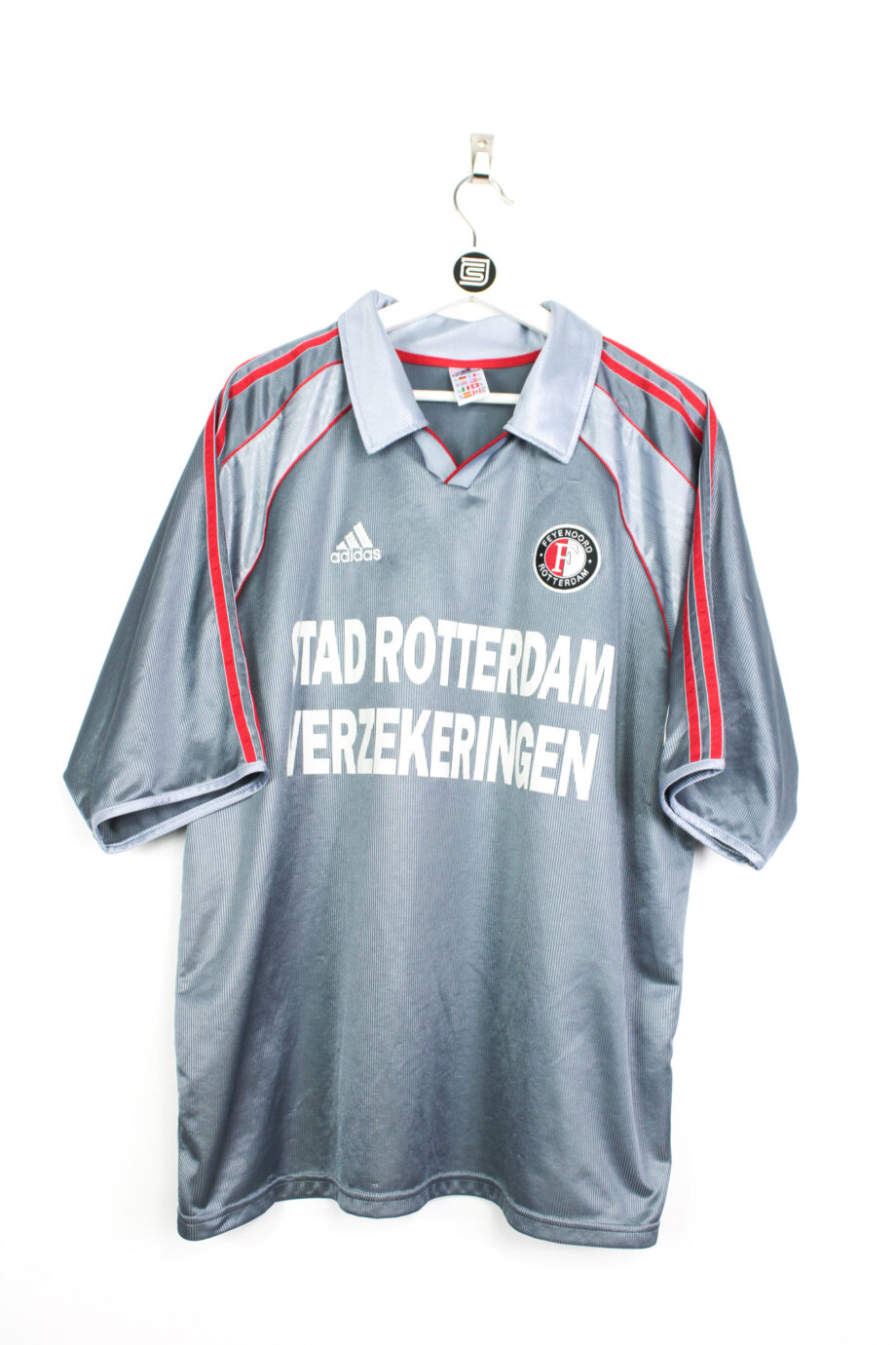 1999-00 Feyenoord away jersey (#10 TOMASSON) - XXL