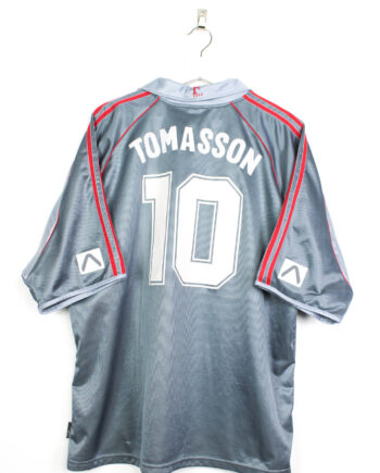 1999-00 Feyenoord away jersey (#10 TOMASSON) - XXL